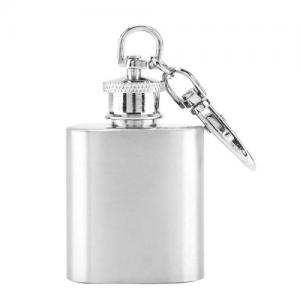 BPA free food grade 1oz stainless steel mini hip flask