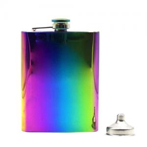 Leak Proof whisky flask with PVD