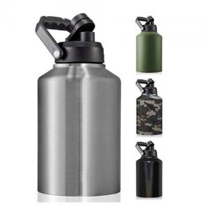 Stainless Steel Outdoor Large Capacity Travel Portable Leakproof Cover Thermos