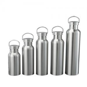 stainless steel sports water bottle