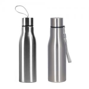 Single wall 18/8 stainless steel water bottle