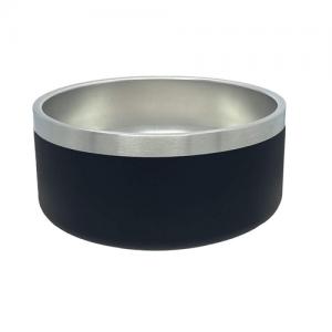 Non slip stainless steel dog bowls