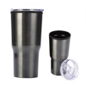 30oz double wall travel mug with lid